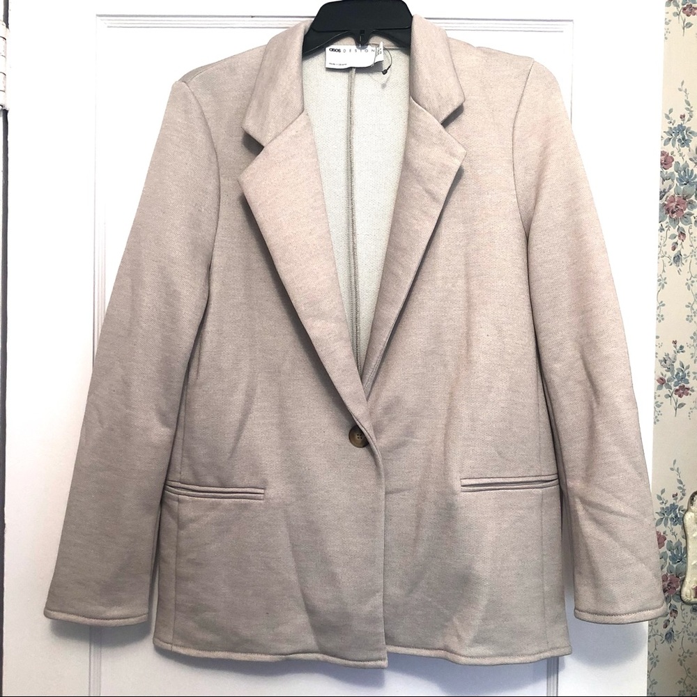 ASOS Blazer, sweatshirt material